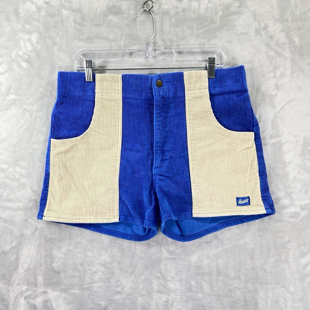 Hammies Shorts men's 35 Corduroy Chino 3" Inseam Colorblock Beach Surf Lounge